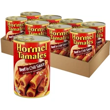 Hormel Beef Tamales 15 Oz 8 Pack