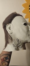 Michael Myers Halloween Mask Signed Nick Castle Trick Or Treat Studios Boogyman