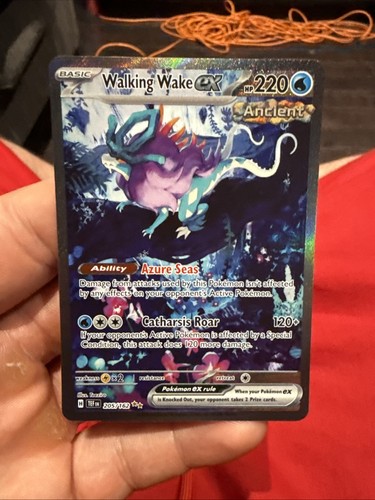 Pokemon TCG Temporal Forces Walking Wake 205/162 Special Illustration Rare IR NM