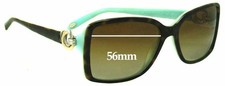 SFx Replacement Sunglass Lenses fits Tiffany  Co TF 4066 - 56mm Wide