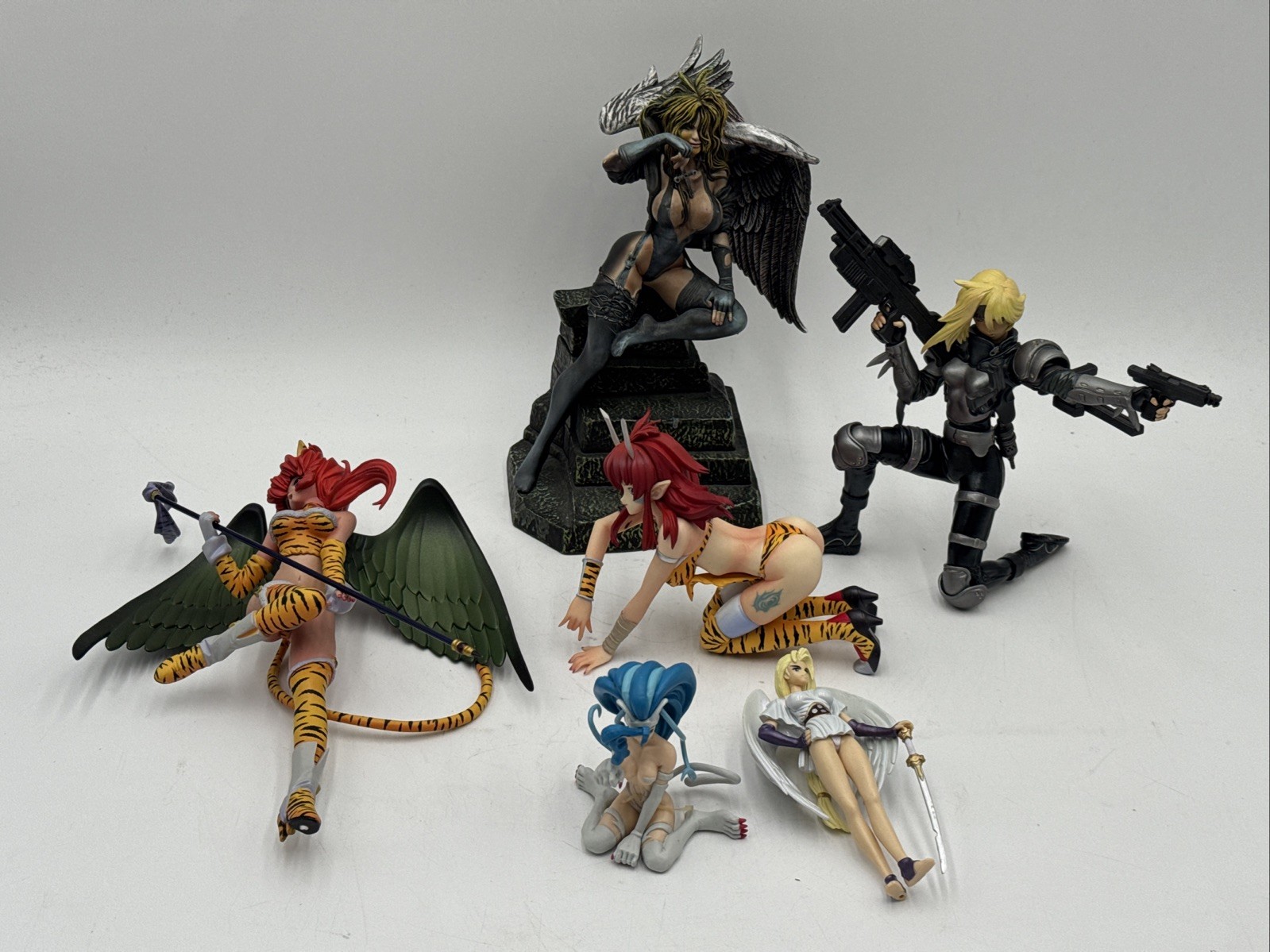Anime Girls Figure Lot Of 6 End Of Eden Felicia Mon-Sieur Bome Women