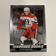 2024-25 O-Pee-Chee Platinum - Marquee Rookies Cutter Gauthier #201 (RC)