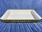 Vintage Pyrex Crazy Daisy Spring Blossom 933 Lasagna Casserole Pan 13" x 9" x 2"