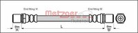 Bremsschlauch Metzger Autoteile 4112214 FüR FX Toyota AE86 Corolla Liftback E8B