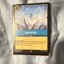 field of ice 164/204 item elsa ursula's return disney lorcana tcg