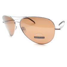 Serengeti Carrara 8297 Shiny Gunmetal Drivers Photochrom Sunglasses Authentic