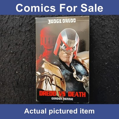 Dredd Vs Death Gordon Rennie book - Paperback 1st edition RARE  (LOT#15004)