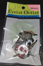Eyelet Outlet Shape Brads 12/Pkg Variety Dog Brads 