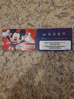DISNEY CHASE REWARDS AND DISNEY GIFT CARD