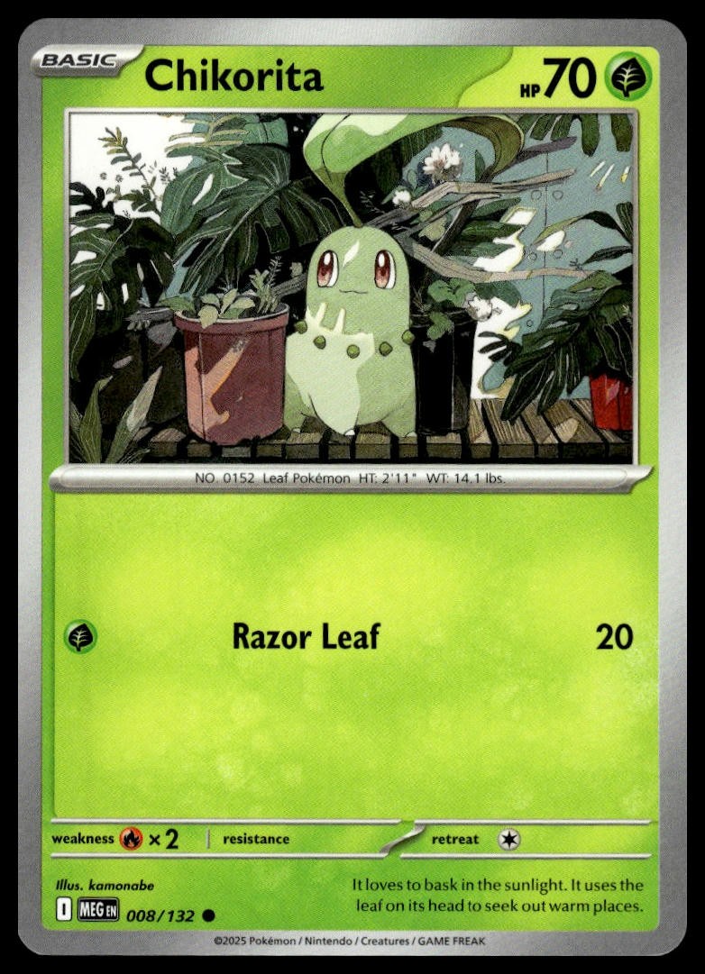 ME01: Mega Evolution #008/132 Chikorita