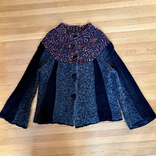Vintage Anthropologie Curio Cardigan Sweater Women’s S Chunky Knit Artsy Funky, $32.9 - Photo 13