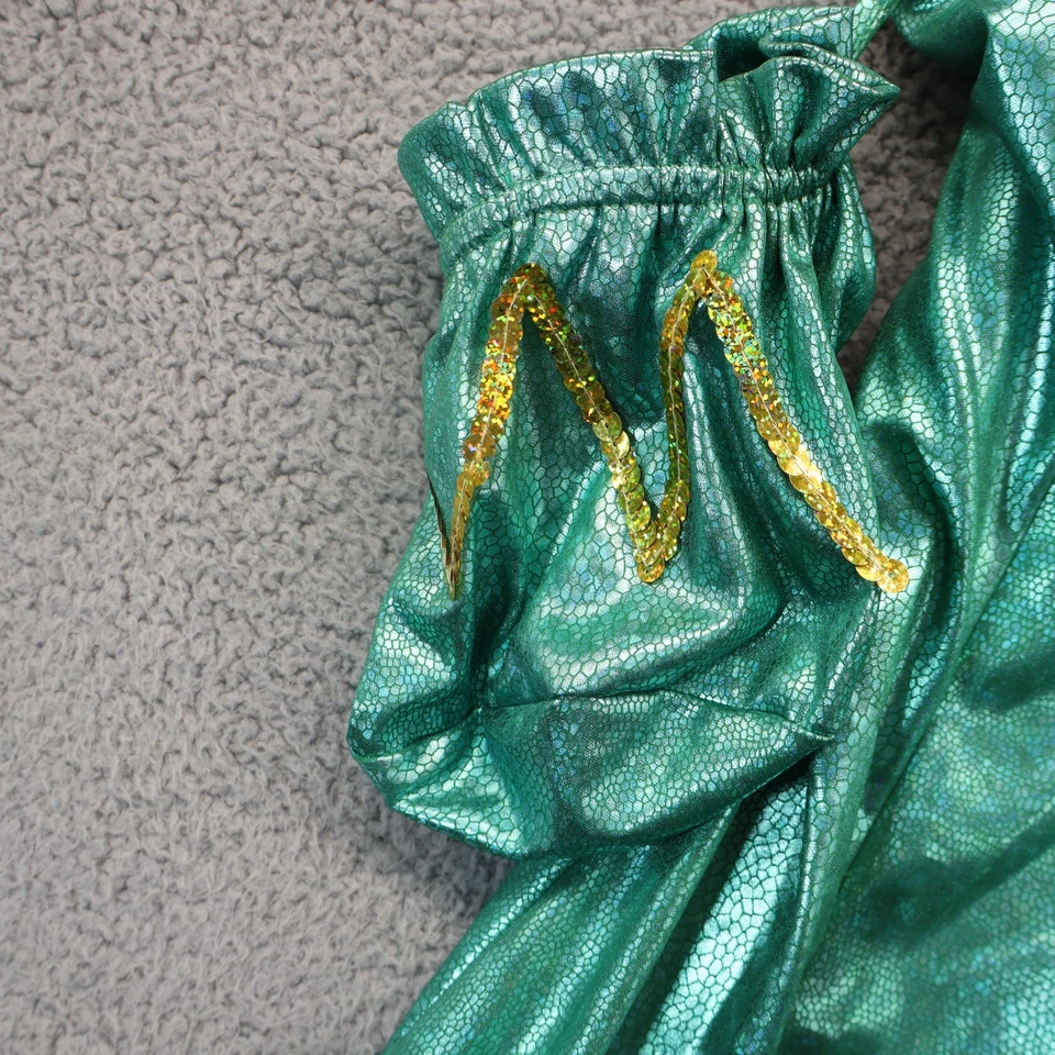 Tinkerbell Womens XL Costume Dreamgirl Sexy Disney Dress + Bag + Magic Wand - Image 3 of 4