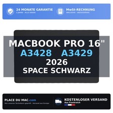 Trackpad pour MacBook Pro 16 A3428 A3429 M5 Pro ou M5 Max 2026 Space Noir