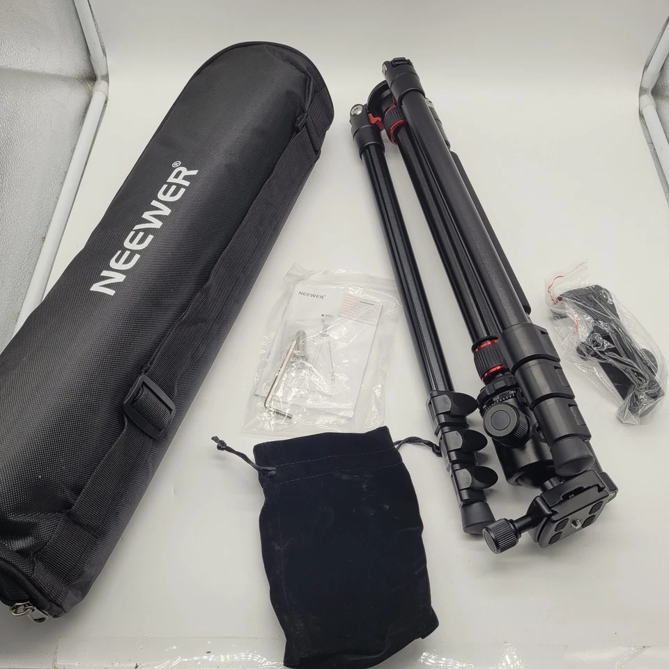 NEEWER 77" Camera Tripod & Monopod, 360° Ball Head, Arca Plate, Lightweight Trav - Image 3 of 4