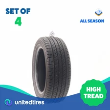 Set of (4) Used 205/55R16 Yokohama YK-GTX 91H - 8.5-10.5/32 (15CMB)