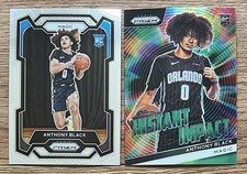 ANTHONY BLACK 2023-24 PRIZM BASE RC 170 & INSTANT IMPACT GREEN PRIZM MAGIC!