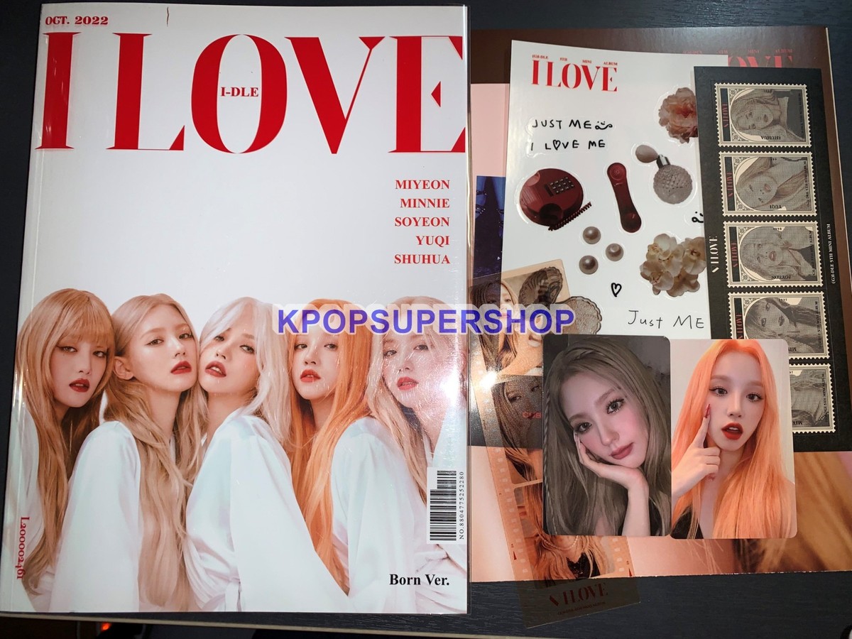 G)I-DLE 5th Mini Album I LOVE CD Miyeon Yuqi Photocards G IDLE