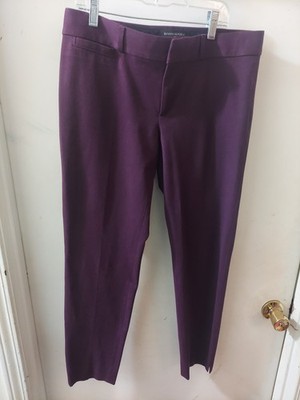 BANANA REPUBLIC SLOAN FIT Purple Fig  Women's Ankle Pants Size 4