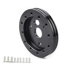 Steering Wheel Hub Adapter, 6-hole to 3-hole Steering Wheel Adaptor Base