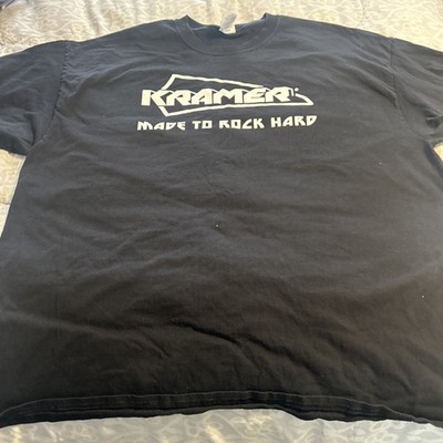Kramer Guitars Logo Men s T-Shirt 2XL Black Port & Company