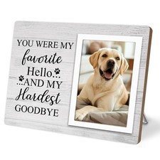 Pet Picture Frames Memorial Dog, Pet Memorial Frame for Dogs, Dog Memorial Gi...
