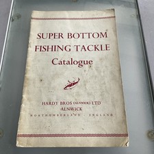 HARDYS SUPER BOTTOM FISHIN TACKLE CATALOGUE 1957.
