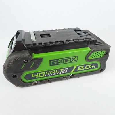 #ad Greenworks G MAX 40V 2.0Ah Lithium Battery Model 29462 Untested $25.00