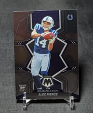 Alec Pierce Rookie RC 2022 Mosaic Football Base Card #329 Indianapolis Colts
