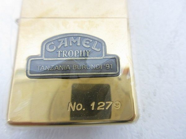Rare New Zippo Special Limited Edition CAMEL Trophy Tanzania 