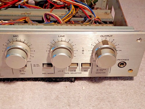 TEAC X 1000 R SILVER FRONT BOTTOM CONTROL PANEL. - Picture 2 of 10