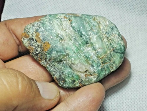 322 Cts Huge Green Kyanite Crystal Specimen 100% Natural from Afghanistan - Picture 4 of 8