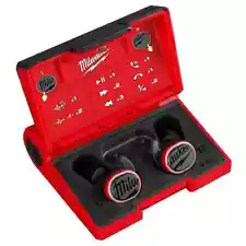 Milwaukee 2191-21 Red Lithium USB Bluetooth Jobsite Ear Buds