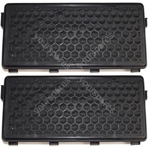 2 x Für Miele S5781 SF-AAC50 Anti Allergie Hepa Filter / Active Air Clean - Bild 4 von 5