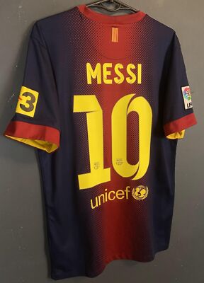 FC Barcelona Messi 10 kit shirt ユニフォーム MENS FC BARCELONA 2012/2013 LIONEL MESSI #10 FOOTBALL SOCCER