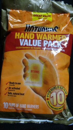 Lot of 3 HotHands Value Pack Hand Warmers 10 Per Pack 30 Total EXP 7/2023 