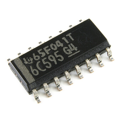 [20pcs] TPIC6C595DRG4 Shift Register 8Bit Automotive SO16