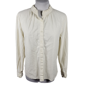 mock button down shirt