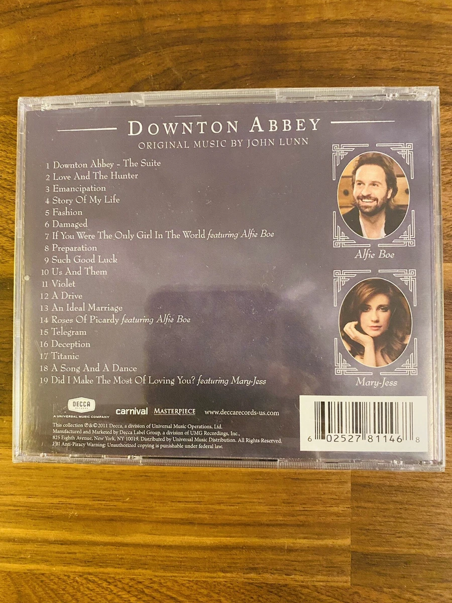 DOWNTON ABBEY Soundtrack CD John LUNN Alfie Boe Mary-Jess DECCA 19 Track  Titanic 602527811468 | eBay