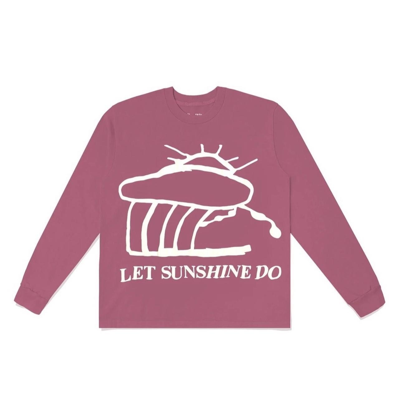 Футболка Cactus Plant Flea Market Lets Sunshine Lilac L/S (CPFM-LSDPLS) Размер M-XL