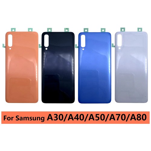 Back Battery Cover Rear Glass Door Housing Case For Samsung A70 A30 A40 A51 A71 - Zdjęcie 5 z 40