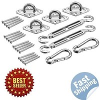Shade Sail Hardware Kit For Rectangle And Square Sun Shade Sail Install Tax 0 Us Shade Sail Hardware Kit For Rectangle And Square Sun Shade Sail Install Tax 0 Us