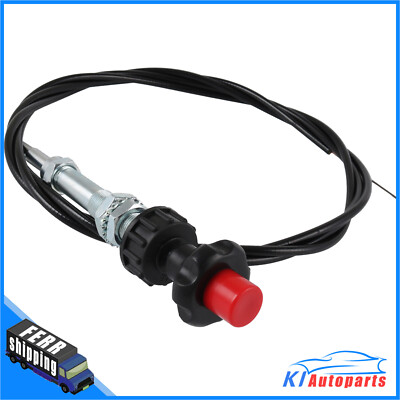 55204 Control Cables 10 Ft. Length With 2 In. Black Knob | eBay