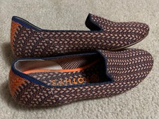 ROTHYS Merino Wool Loafer Womens Size 6.5 Retired Walnut Tweed Style 015-005