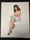Edward Reed Lithograph Print "Betty" Pinup Girl w COA 16x20 Signed & Numbered