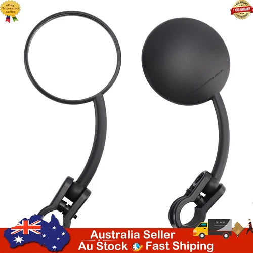 EASY CLAMP ON FOLDING MIRROR SET FOR ENDURO MX CROSS TRAIL ATV SUPERMOTO