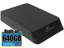 Avolusion Mini HDDGear Pro 640GB USB 3.0 External Hard Drive (PS4 Pre-Formatted)