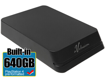 Avolusion Mini HDDGear Pro 640GB USB External Hard Drive (PS4  Pre-Formatted)