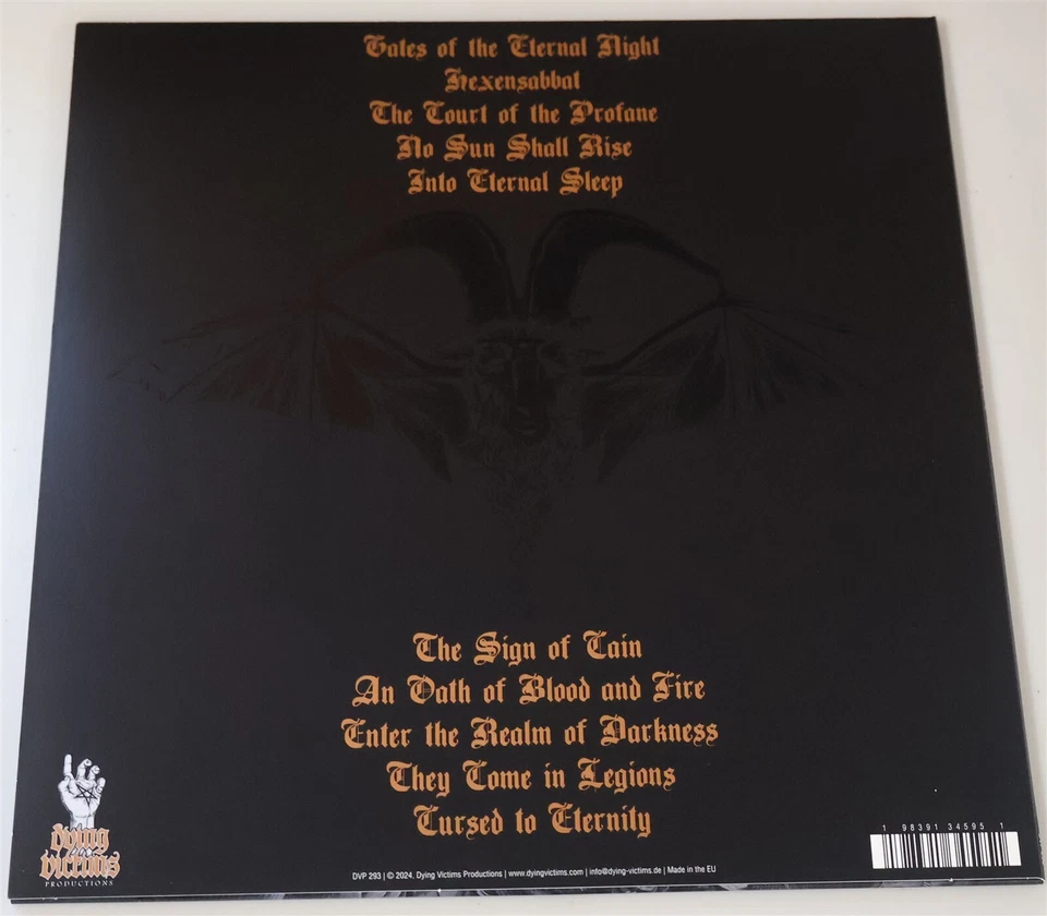 Malevolent Creation The Ten Commandments Blue Vinyl LP Record new Listenable - Image 2 of 2