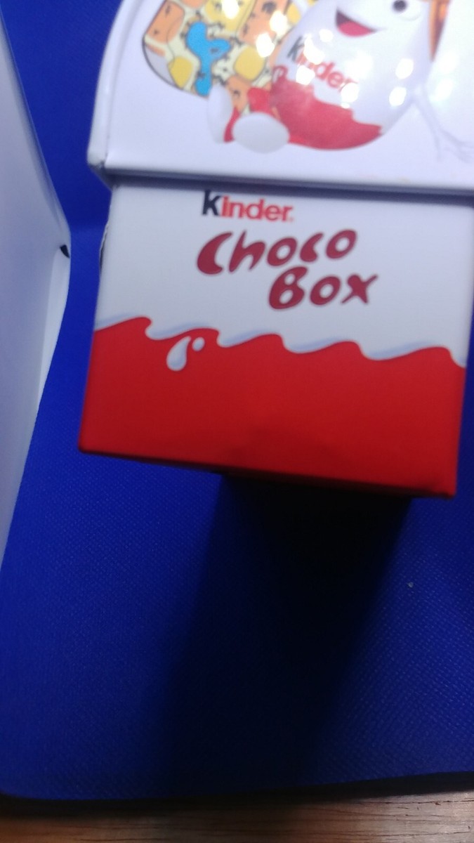 Kinder Chocolate Coin Choco Box Lunch Tin Collection - Limited