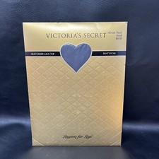 Vintage Victorias Secret Small Pantyhose Almost Black Silky Sheer